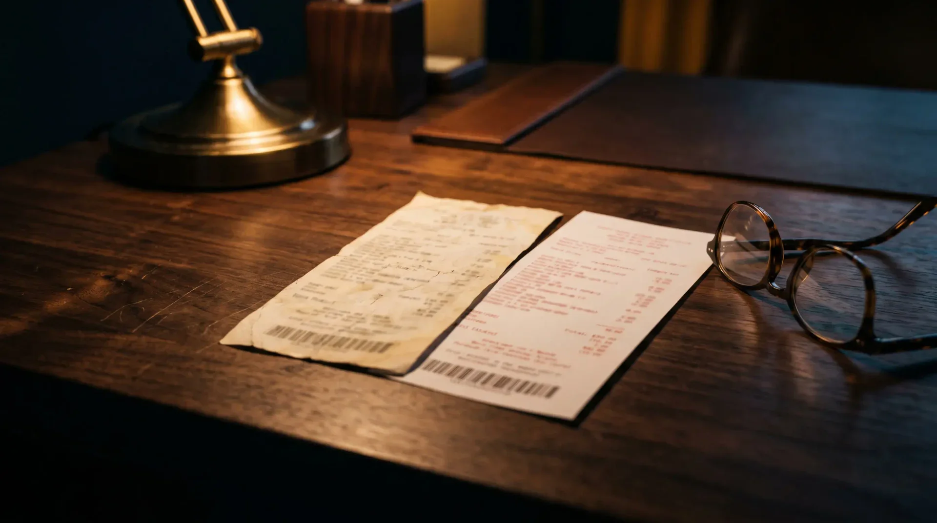 A dark desk with stacked email and chat notifications rising side by side instead of replacing each other.